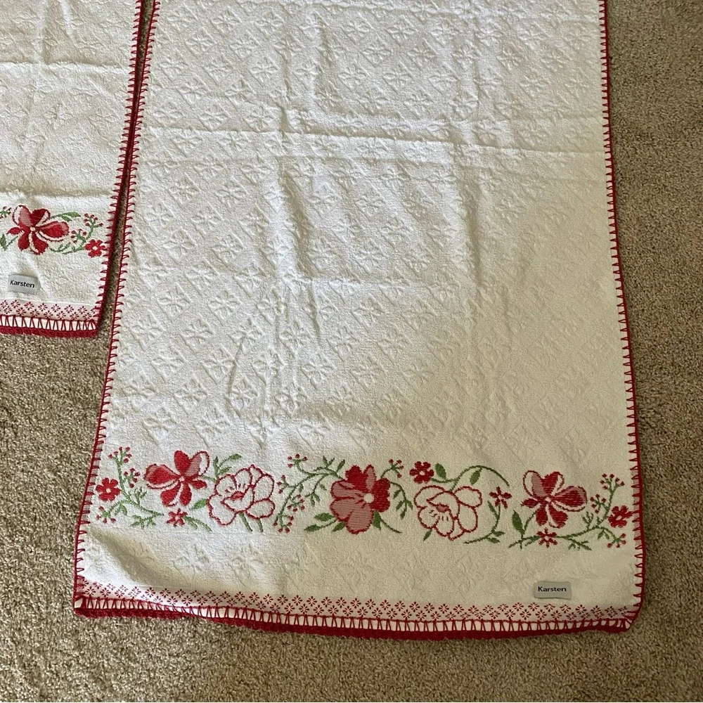 Christmas Bath Towels and Hand Towel Set